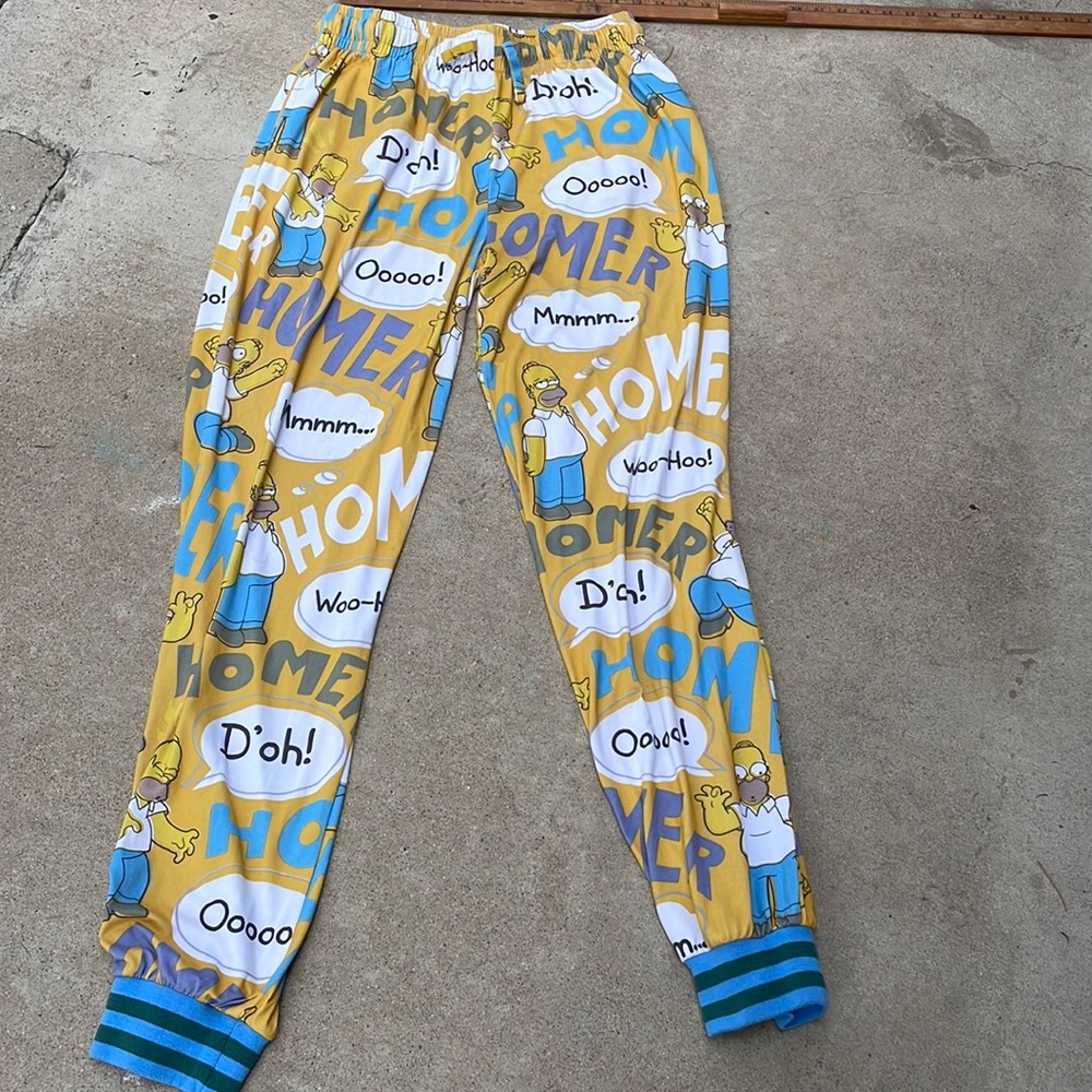The Simpsons. Homer Chill Pants Sweatpants Medium